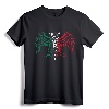Aztec Eagle Warrior - Aztec Eagle Knight - Mexican Roots T-Shirt - Mexican Flag Graphic Apparel for Mexican-American Heritage and Aztec Culture Fans