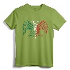 Aztec Eagle Warrior - Aztec Eagle Knight - Mexican Roots T-Shirt - Mexican Flag Graphic Apparel for Mexican-American Heritage and Aztec Culture Fans