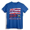 Hawaiian Islands Flag Native Hawaiian T-Shirt - Hawaii Map Design Tee for Men, Women, Children - Aloha Party Apparel