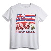 Hawaiian Islands Flag Native Hawaiian T-Shirt - Hawaii Map Design Tee for Men, Women, Children - Aloha Party Apparel