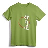 Aikido T-Shirt for Martial Arts Lovers - Circular Brush Design Tee for Aikido Practitioners and Dojo Activities