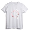 Aikido T-Shirt for Martial Arts Lovers - Circular Brush Design Tee for Aikido Practitioners and Dojo Activities