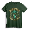 Roswell NM 1947 - Funny Roswell Aviation Gifts New Mexico 51 T-Shirt - Lightweight UFO Tee for Alien Enthusiasts