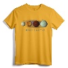 Jupiter Planet Moons Europa Io Callisto Ganymede Space T-Shirt - Retro Nebula Graphic Print for Space Enthusiasts