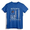 Vintage Veteran Of The United States Air Force T-Shirt - Patriotic US Air Force Apparel with Betsy Ross Flag for Veterans and Family