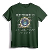 Vintage Retired US Air Force Veteran T-Shirt - Patriotic Military Aviation Enthusiast Gift Tee