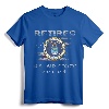 Vintage Retired US Air Force Veteran T-Shirt - Patriotic Military Aviation Enthusiast Gift Tee