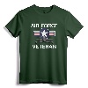 Air Force Veteran T-Shirt with Vintage Roundel and F15 Jet - Patriotic Gift for US Military Veterans