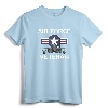 Air Force Veteran T-Shirt with Vintage Roundel and F15 Jet - Patriotic Gift for US Military Veterans