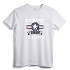 Air Force Veteran T-Shirt with Vintage Roundel and F15 Jet - Patriotic Gift for US Military Veterans