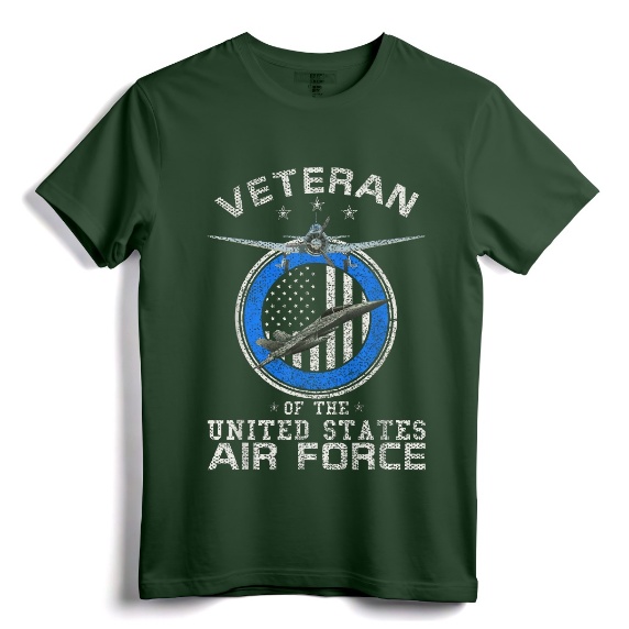 Vintage Veteran Of The United States Air Force U.S Military T-Shirt - Proud Apparel for Air Force Veterans and Retirees