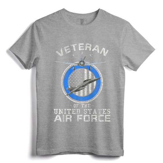 Vintage Veteran Of The United States Air Force U.S Military T-Shirt - Proud Apparel for Air Force Veterans and Retirees