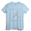 B-24 Liberator Vintage T-Shirt | WWII Aircraft Blueprint Design for Aviators, History Buffs, and Airshow Enthusiasts
