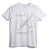 B-24 Liberator Vintage T-Shirt | WWII Aircraft Blueprint Design for Aviators, History Buffs, and Airshow Enthusiasts