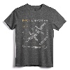 P-38 Lightning | Vintage P38 Fighter Aircraft | WW2 Aviation T-Shirt - Historical Blueprint Design for Military Aviation Fans and WW2 Buffs