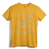 P-38 Lightning | Vintage P38 Fighter Aircraft | WW2 Aviation T-Shirt - Historical Blueprint Design for Military Aviation Fans and WW2 Buffs