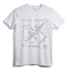 P-38 Lightning | Vintage P38 Fighter Aircraft | WW2 Aviation T-Shirt - Historical Blueprint Design for Military Aviation Fans and WW2 Buffs