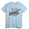 B-17 Flying Fortress World War 2 T-Shirt - Vintage Military Aircraft Tee for Aviation Enthusiasts and History Buffs