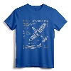 P-51D Mustang Vintage NAA Fighter Plane T-Shirt - WWII USAAF Military Aircraft Tee for Aviators and Airshow Enthusiasts