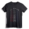 American Flag USA Fighter Jet Con Trail T-Shirt - Patriotic Aviation Apparel for Men, Women, and Kids