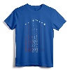 American Flag USA Fighter Jet Con Trail T-Shirt - Patriotic Aviation Apparel for Men, Women, and Kids