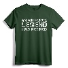 AN AIR FORCE LEGEND HAS RETIRED Shirt - Funny Retirement Gift for Men and Women - Humorous Air Force Retirement Apparel