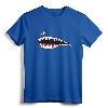 Shark Nose Art T-Shirt - WWII Military Plane Tee for Aviation Enthusiasts and History Buffs