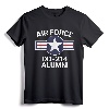 Air Force DD-214 Alumni DD214 T-Shirt - Vintage Roundel Tee for Air Force Veterans and Military Alumni