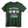 Air Force DD-214 Alumni DD214 T-Shirt - Vintage Roundel Tee for Air Force Veterans and Military Alumni