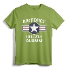 Air Force DD-214 Alumni DD214 T-Shirt - Vintage Roundel Tee for Air Force Veterans and Military Alumni