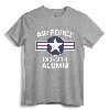 Air Force DD-214 Alumni DD214 T-Shirt - Vintage Roundel Tee for Air Force Veterans and Military Alumni
