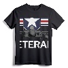 Air Force Veteran Sweatshirt with Vintage Roundel and F15 Jet - Patriotic Military Apparel for US Veterans