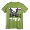 Air Force Veteran Sweatshirt with Vintage Roundel and F15 Jet - Patriotic Military Apparel for US Veterans