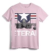 Air Force Veteran Sweatshirt with Vintage Roundel and F15 Jet - Patriotic Military Apparel for US Veterans