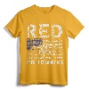 RED Friday Military Shirts Air Force USAF US Flag Veteran T-Shirt - Patriotic Support Our Troops Tee for Military Family & Veterans