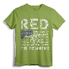 RED Friday Military Shirts Air Force USAF US Flag Veteran T-Shirt - Patriotic Support Our Troops Tee for Military Family & Veterans