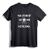 Air Force Veteran Hoodie with Vintage Roundel and F15 Jet - Patriotic Military Apparel for United States Veterans