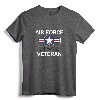 Air Force Veteran Hoodie with Vintage Roundel and F15 Jet - Patriotic Military Apparel for United States Veterans