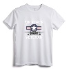 Air Force Veteran Hoodie with Vintage Roundel and F15 Jet - Patriotic Military Apparel for United States Veterans