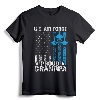 Proud Grandpa US Air Force T-Shirt - Vintage Distressed USAF Shirt for Men and Women - Perfect Gift for US Air Force Family