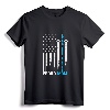 Rocket America Flag Mother's Day T-Shirt - Proud US Air Force Mom Apparel for Women, Perfect Gift Idea