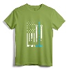 Rocket America Flag Mother's Day T-Shirt - Proud US Air Force Mom Apparel for Women, Perfect Gift Idea