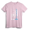 Rocket America Flag Mother's Day T-Shirt - Proud US Air Force Mom Apparel for Women, Perfect Gift Idea