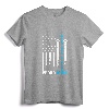 Rocket America Flag Mother's Day T-Shirt - Proud US Air Force Mom Apparel for Women, Perfect Gift Idea