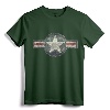 Vintage Air force Stylized Star Roundel T-Shirt - Retro Military Apparel for Air Force Enthusiasts and Veterans