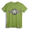 Vintage Air force Stylized Star Roundel T-Shirt - Retro Military Apparel for Air Force Enthusiasts and Veterans