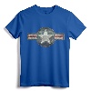 Vintage Air force Stylized Star Roundel T-Shirt - Retro Military Apparel for Air Force Enthusiasts and Veterans
