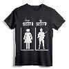 My Sister Is In Army T-Shirt - Patriotic Military Proud Brother Gifts for Female Soldier Appreciation