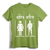 My Sister Is In Army T-Shirt - Patriotic Military Proud Brother Gifts for Female Soldier Appreciation