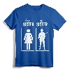 My Sister Is In Army T-Shirt - Patriotic Military Proud Brother Gifts for Female Soldier Appreciation